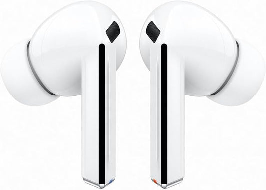 Samsung Galaxy Buds3Pro, Wireless Bluetooth Earbuds with Adaptive Noise Control, Sweat and Water Resistance, AI translator, Hi-Fi Sound, 360 Audio – White (CAD Version & Warranty)