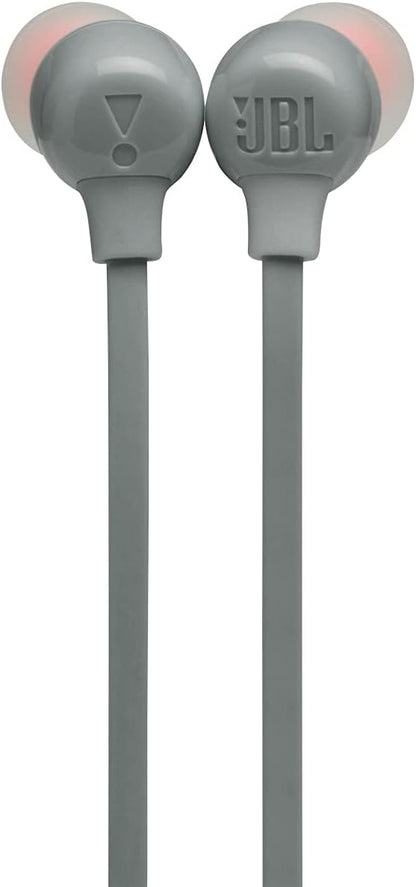 JBL Tune 125BT Wireless in-Ear Bluetooth Headphones, 16 Hour Playtime - White