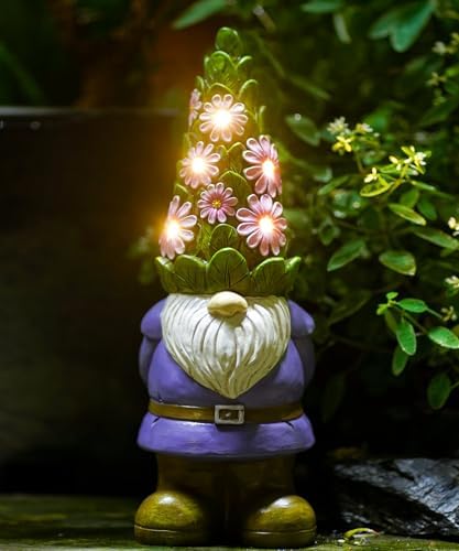 Nacome Solar Frog Riding Turtle for Garden Decor - Outdoor Statues for Patio,Yard,Balcony Ornament,Turtle Gifts for Women/Mom/Grandma,Mom's Best Gift