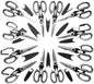 Stainless Steel Kitchen Scissors | For Cutting Fish Meat Chicken Bones Pizza(20pcs)