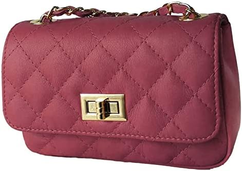 MamaMilano Women/Girls Italian Handmade Genuine Leather Cleo Shoulder Bag/Purse/HandBag/Totebag with Shoulder Strap