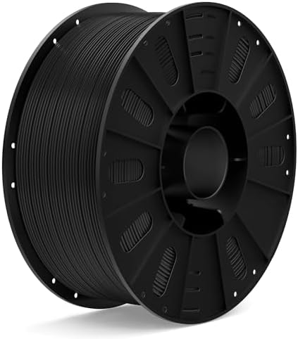 ELEGOO PLA+ Filament 1.75mm Black 4KG, PLA Plus 3D Printer Filament, Dimensional Accuracy +/- 0.02 mm, Tough & High Strength, Fit for Most FDM Printers(1KG/Spool, 2.2 lbs)