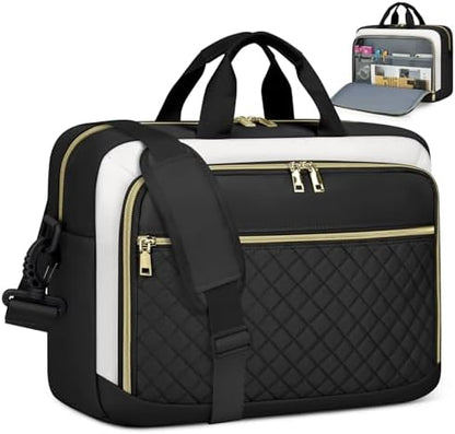 Laptop Bag 17 Inch Laptop Briefcase for Women Waterproof Computer Messenger Bag Professional Laptop Case for Business Work - PuriLite