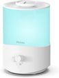 2.5L Cool Mist Humidifier with Essential Oil Diffuser for Bedroom & Large Room – Top-Fill Ultrasonic Humidifier with Adjustable Humidity, Quiet Operation, Auto Shut-Off, 28-Hour Runtime - PuriLite