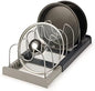 Joseph Joseph DrawerStore Cookware Organizer Rack for Pans Pot Lids and Cutting Boards