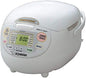 Zojirushi NS-ZCC10 5.5-Cup Neuro Fuzzy Rice Cooker And Warmer In Premium White