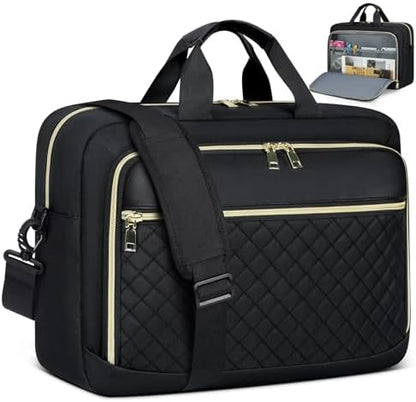 Laptop Bag 17 Inch Laptop Briefcase for Women Waterproof Computer Messenger Bag Professional Laptop Case for Business Work - PuriLite
