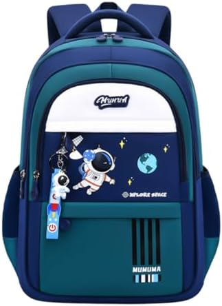 MITOWERMI Astronaut-space Backpack for Boys-Girls Elementary Middle School Bags for Girls Kids Bookbag