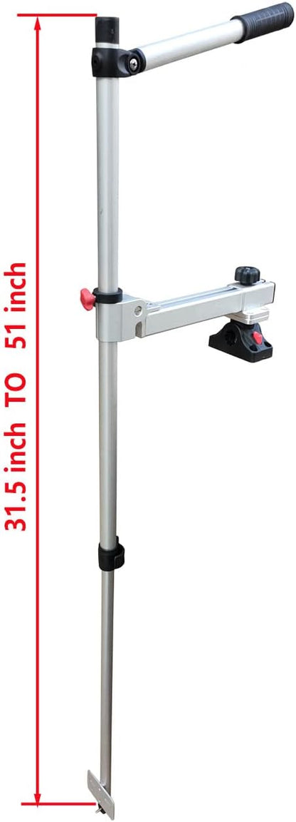Brocraft Universal Transducer Pole/Sonar Transducer Pole System with Mount/Livescope Mount (Generation 2)