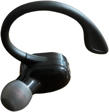 LED Wireless Sport Earpiece, Bluetooth Compatible, Black with Red Light