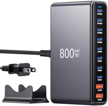 Multi-Port USB C Charging Station | Fast Charging Hub for Multiple Devices