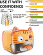 ZMOL Pencil Sharpeners，Heavy Duty Sharpeners for Classroom，Cute Plug in for Kids,Auto-Stop Pencil Sharpeners for No.2 / Colored Pencil