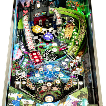 Wonderland Amusements Alice Goes to Wonderland Mechanical Pinball