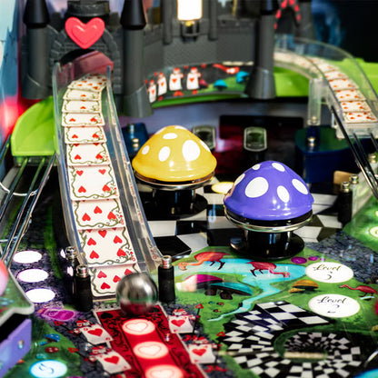 Wonderland Amusements Alice Goes to Wonderland Mechanical Pinball