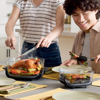 Ninja Crispi 5-in-1 Portable Glass Air Fryer System | 3 Containers