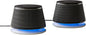 Amazon Basics Stereo 2.0 Speakers for PC or Laptop, 3.5mm Aux input, USB-Powered, 1 Pair, Black