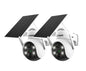 Defender Solar Powered 4K AI EverWatch PTZ Wireless Camera 2-Pack – 360° AI Security with Solar Power - PuriLite