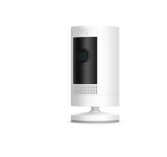 Ring Outdoor Cam Plus Battery – 2K Video, Low-Light Sight & Flexible Mounting (Black) - PuriLite