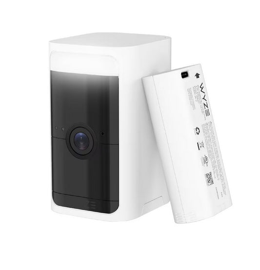 Wyze Battery Cam Pro 2K HD Outdoor Wireless Security Camera with Color Night Vision - PuriLite