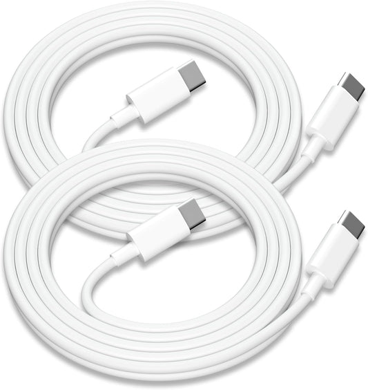 2Pack for Apple USB C to USB C Charging Cable 3ft 60W,Type C to Type C Fast Charger Cord,for iPhone 15/16,Pro/Plus/ProMax,for MacBook Pro/Air,for iPad Air 4/5,Mini 6/Pro12.9/11in