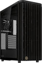 ASUS ProArt PA401 Wood Edition ATX Mid-Tower Case – Tempered Glass, FSC-Certified Wooden Front Panel, Dual 160mm Fans, Power & Reset Button Lock, USB-C 20Gbps, Detachable PSU Bracket
