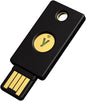 Secure USB NFC Multi-Factor Authentication Security Key with Passkey Support, USB-A Connectivity, Waterproof Portable Login Protection Device - PuriLite
