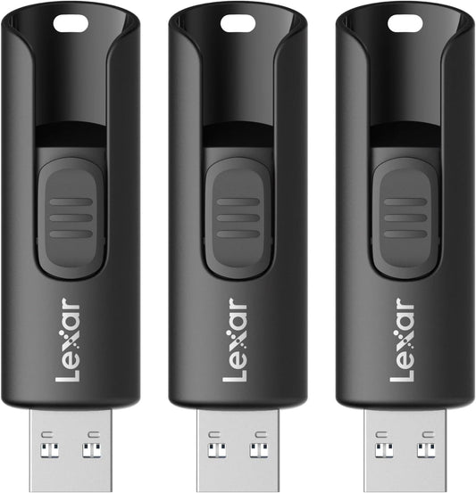 32GB USB 3.2 Flash Drive 3-Pack – High-Speed Portable Storage for PC, Mac, and Laptops, Lightweight Data Backup and File Transfer Drive - PuriLite