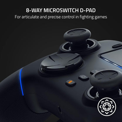Razer - Wolverine V2 Pro Wireless Controller - PS5/PC - Hyperspeed Wireless - 6 Remappable Buttons - PuriLite