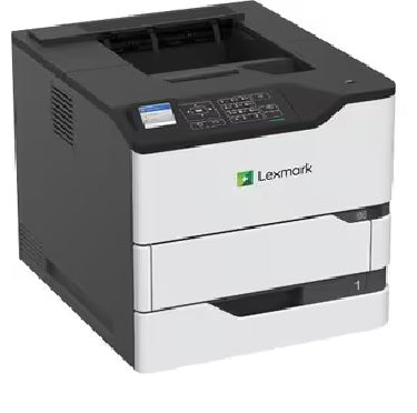 Lexmark MS820 MS821n Desktop Laser Printer - Monochrome - 55 ppm Mono - 1200 x 1200 dpi Print - 650 Sheets Input - Ethernet - 250000 Pages Duty Cycle - Plain Paper Print - USB