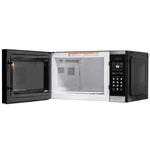 Danby 1.1 cu.ft. Countertop Microwave - Black and Stainless Steel - PuriLite