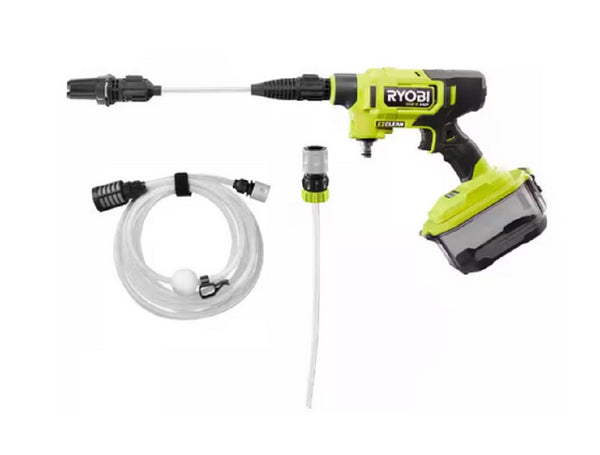 18V Cordless Power Cleaner 600 PSI Portable Pressure Washer with Brushless Motor, 3-in-1 Nozzle and Siphon Hose Tool Only - PuriLite