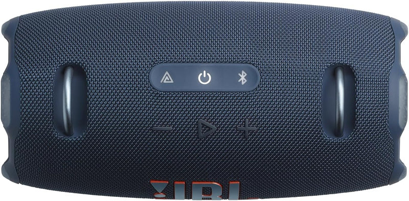 JBL Xtreme 4 - Portable Bluetooth Speaker, Powerful Sound and Deep Bass, IP67 Waterproof, 24 Hours of Playtime, Powerbank, PartyBoost for Multi-Speaker Pairing (Blue)