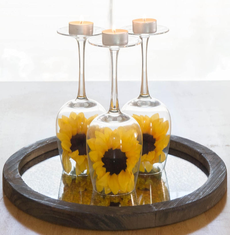Tea Light Candles 6-7 Hour - Use for Floating Candle Centerpiece - 100 Pack