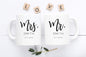 Tee cup,Mr. and Mrs. Mug,Couple Mug,Engagement Gift,Couple Gift,Bride Groom Gift,Valentines Day Mug,Gift for Spouse,Mr est 2020,Mrs est 2020,Halloween Mug,White