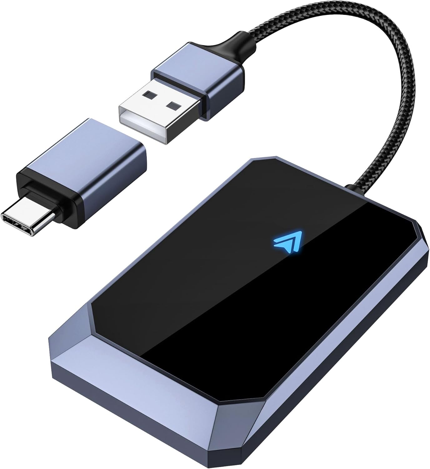 Android Auto Wireless Adapter for Wired Android Auto – Converts Wired to Wireless, Instant Connection, Compatible with Android 10+ Phones and 2015+ Cars - PuriLite