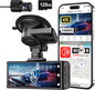 REDTIGER 4K Dash Cam Front and Rear, STARVIS 2 Sensor, Touch Screen 3.18", Voice Control, 20MB/s 5.8GHz WiFi 6 Car DashCam with 128GB Card, GPS, Night Vision, Emergency Lock, Parking Mode(F7N Touch)