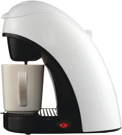 Brentwood TS-112W Single Serve Cup Coffee Maker, White