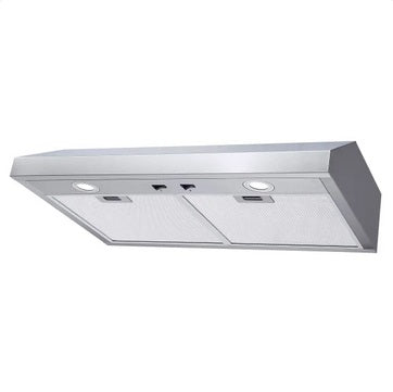 AVG 30 in Stainless Steel Convertible Under Cabinet Range Hood – 300 Max CFM