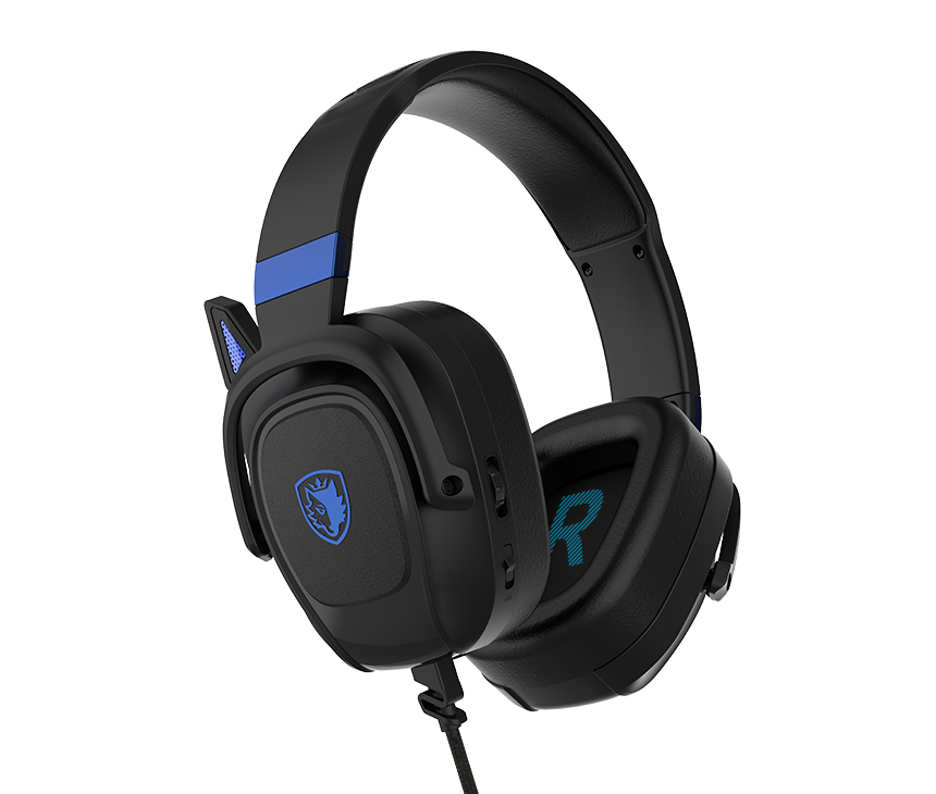 SADES SA-732 - Wired Gaming Headset with Noise Reduction, 3.5mm Jack for PS4/PS5/Xbox/PC - PuriLite