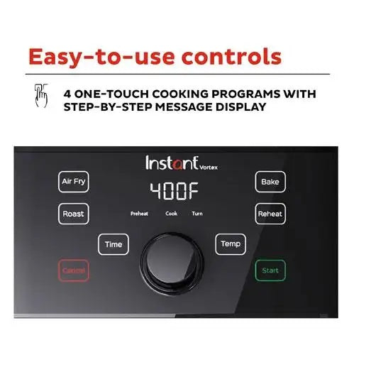 Instant Vortex 5.7Qt Air Fryer (140-3082-01) - PuriLite