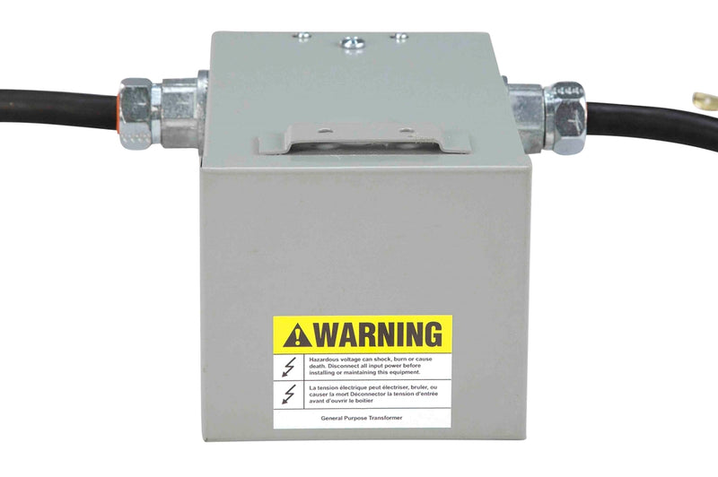 1-Phase Buck/Boost Prewired Step-Up Transformer - 208V Primary - 230V Secondary - 13.61 Amps - 50/60Hz - L6-30P Input & 6-15C Output