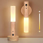 Motion Sensor Night Light, 2PCS Wall Sconce Motion Sensor Wall Lights with 3 Lighting Modes Dimmable Brightness Light for Home Smart Motion Battery Stick Night Lights