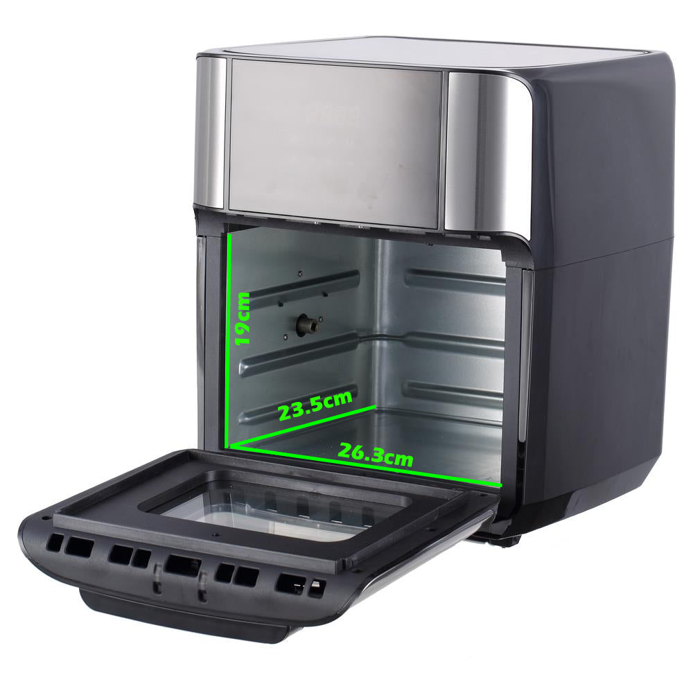 iSmart GLA-1003 - 12L Multi-Function Air Fryer Oven with Rotisserie & Dehydrator - PuriLite
