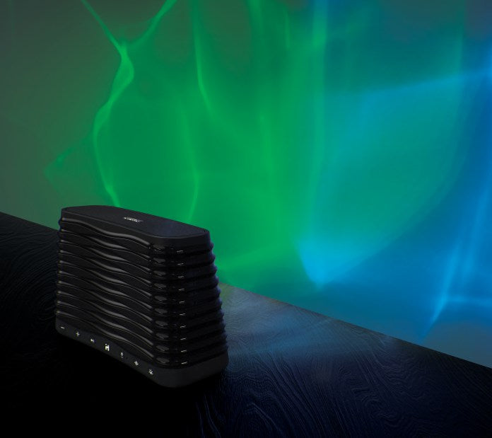 iHOME iBT751 - Bluetooth Speaker with Color-Changing Lights, Smart Assistant, 10W Stereo Sound - PuriLite