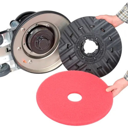 Global Industrial™ Low Speed Floor Machine, 17" Cleaning Path
