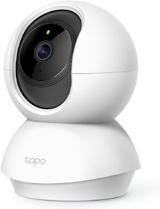 TP-Link Tapo 2K Pan/Tilt Indoor Security WiFi Camera, Baby & Pet Camera w/ 360° Motion Tracking, 2-Way Audio, Night Vision, Cloud & Local Storage (Up to 256 GB), Works w/Alexa & Google (Tapo C210)