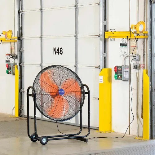 Global Industrial™ 36" Portable Tilt Blower Fan, 13,300 CFM, 2/3 HP, 1 Phase