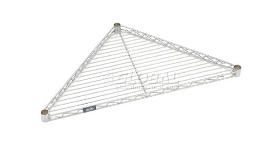 Nexel® ST24C Chrome Triangle Wire Shelf 24" - PuriLite