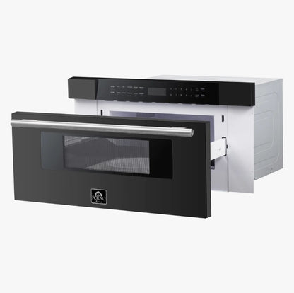 Forno Capoliveri Microwave Drawer | 30-Inch 1.2 Cu. Ft. 900W Built-In Kitchen Microwave