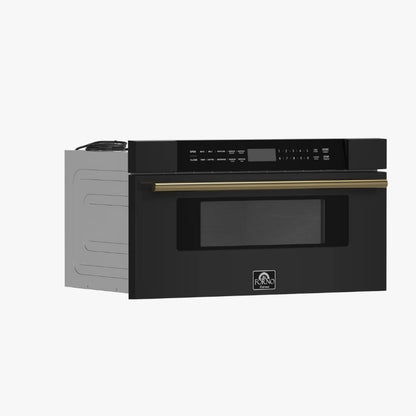 Forno Capoliveri Microwave Drawer | 30-Inch 1.2 Cu. Ft. 900W Built-In Kitchen Microwave